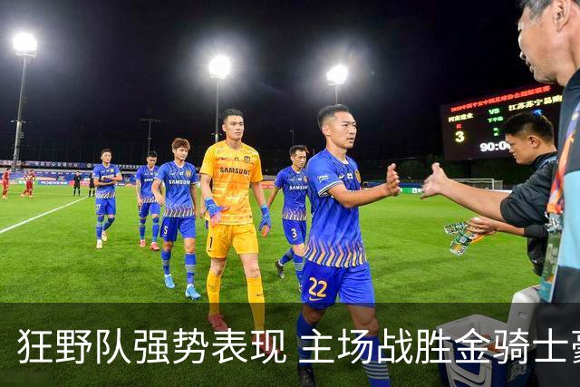 狂野队强势表现 主场战胜金骑士豪取胜利